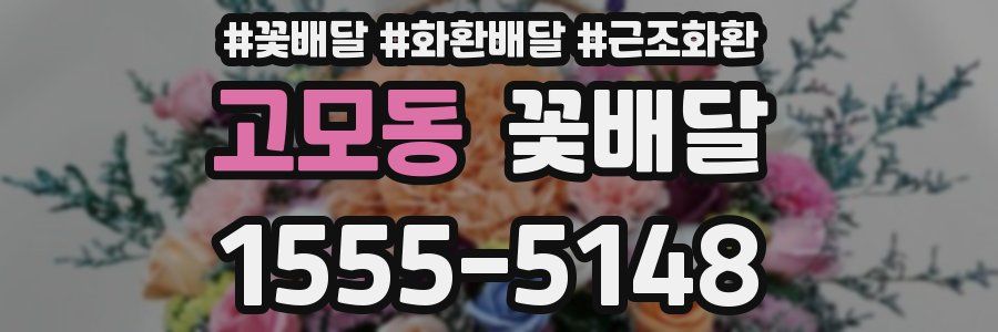 고모동 꽃배달