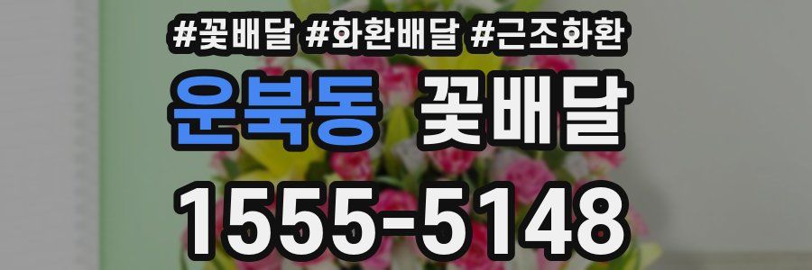 운북동 꽃배달