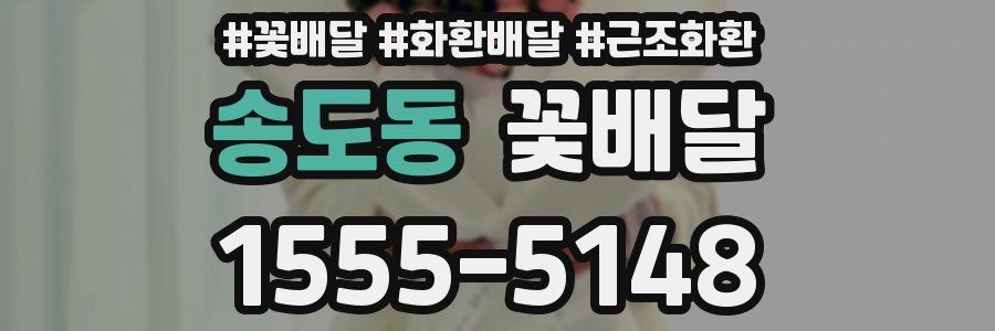 송도동 꽃배달