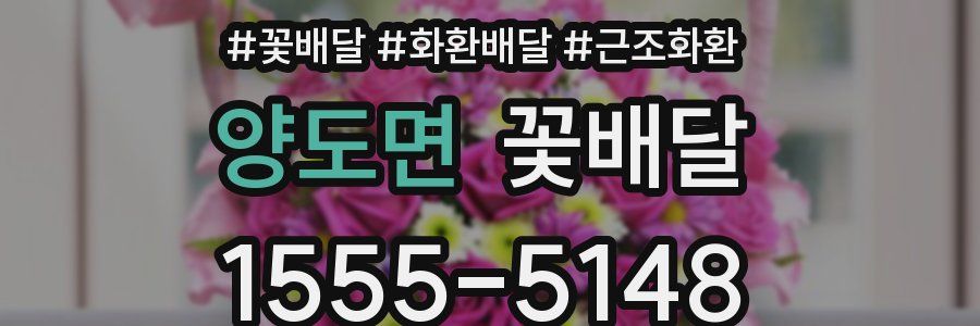 양도면 꽃배달