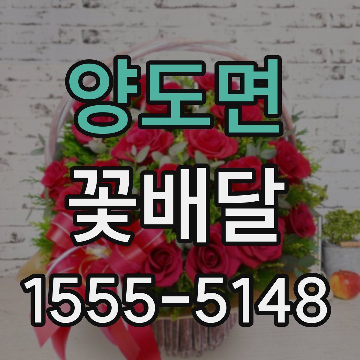 양도면 꽃배달
