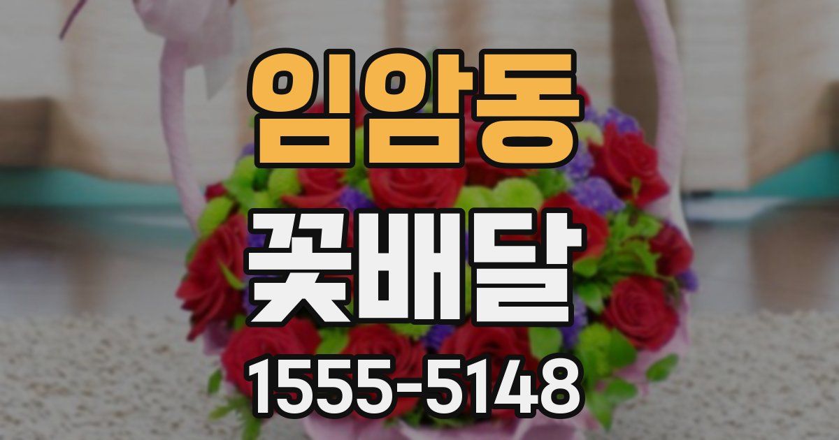 임암동 꽃배달
