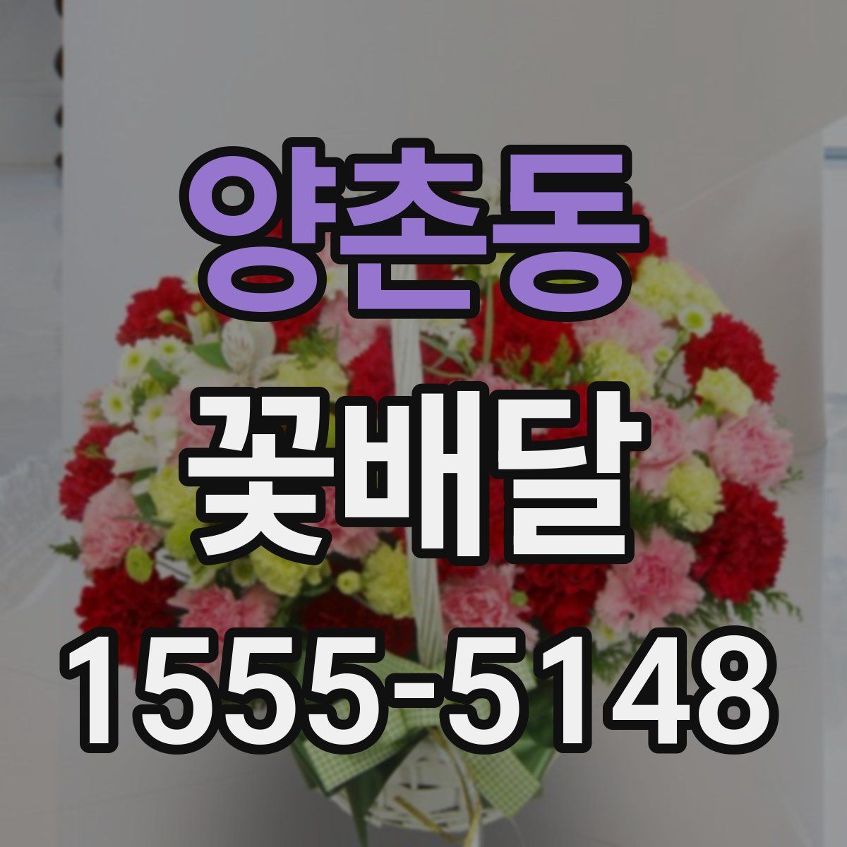양촌동 꽃배달