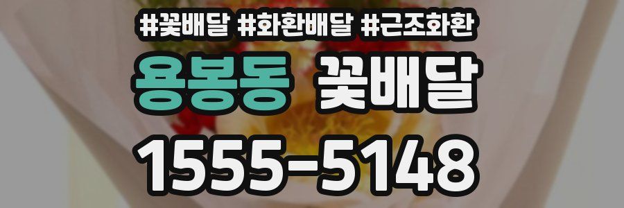 용봉동 꽃배달