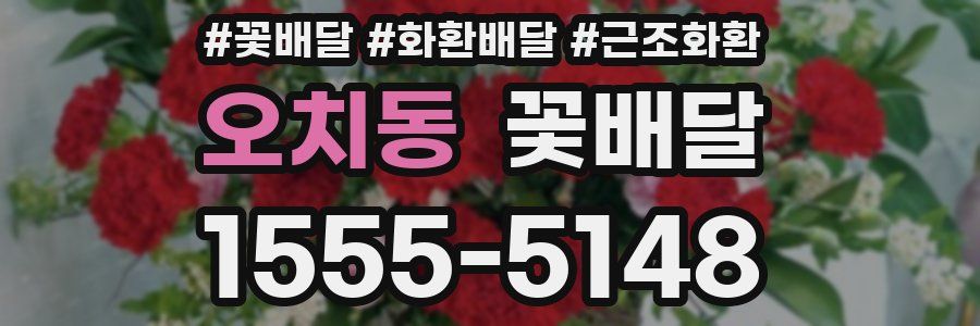 오치동 꽃배달