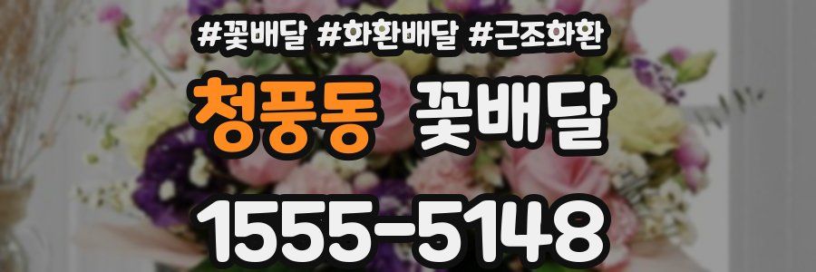 청풍동 꽃배달