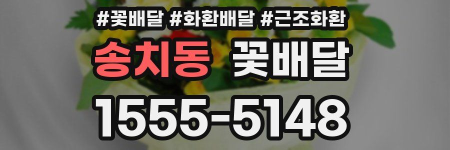 송치동 꽃배달