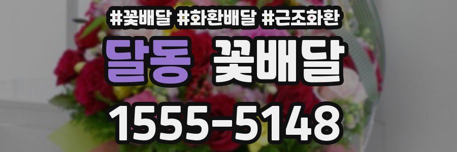 달동 꽃배달
