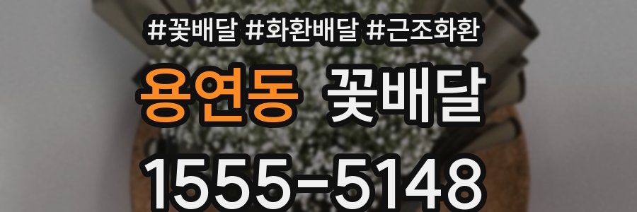 용연동 꽃배달