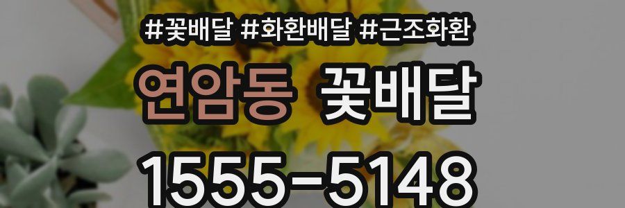 연암동 꽃배달