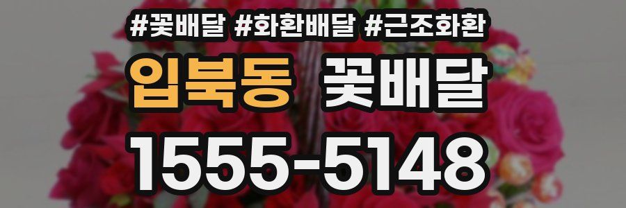 입북동 꽃배달
