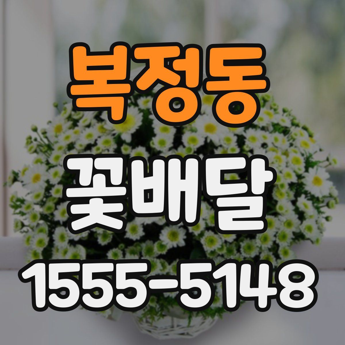 복정동 꽃배달