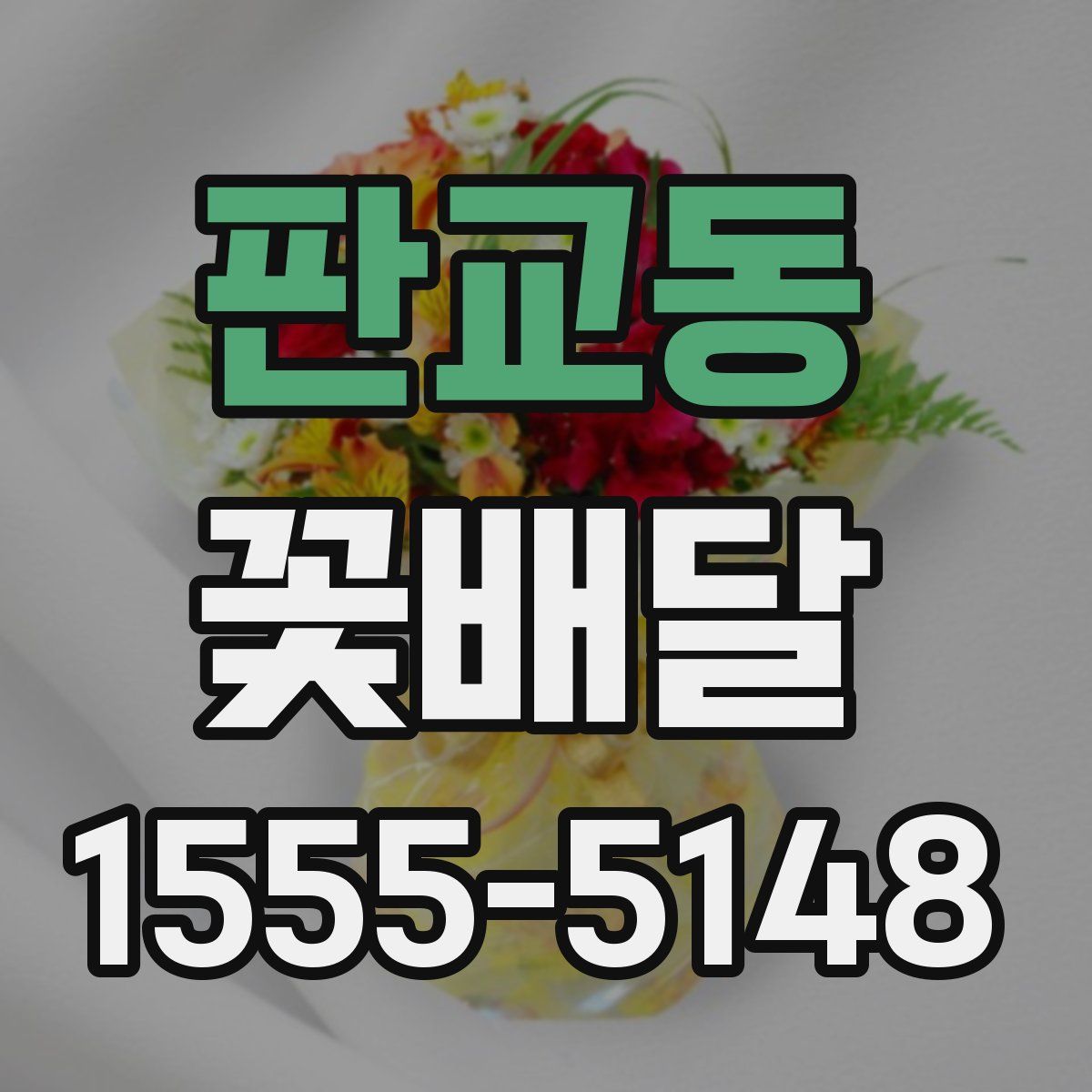 판교동 꽃배달