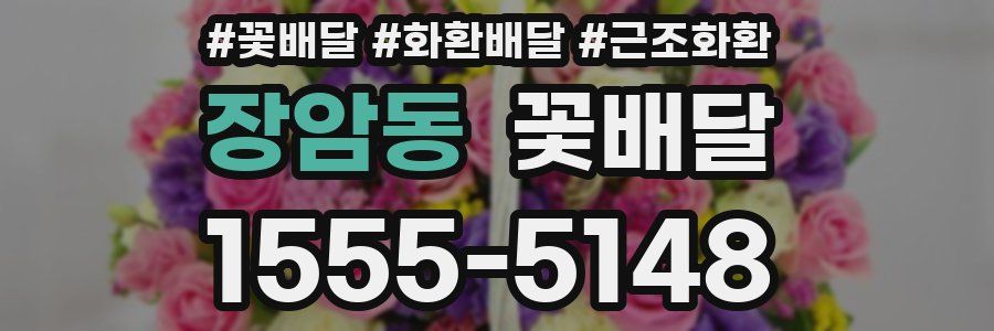 장암동 꽃배달
