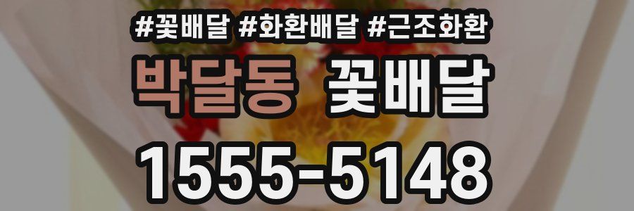 박달동 꽃배달