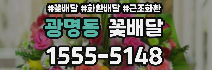 광명동 꽃배달