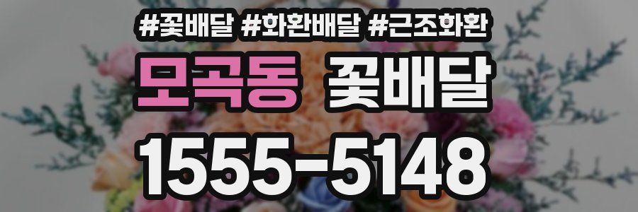 모곡동 꽃배달