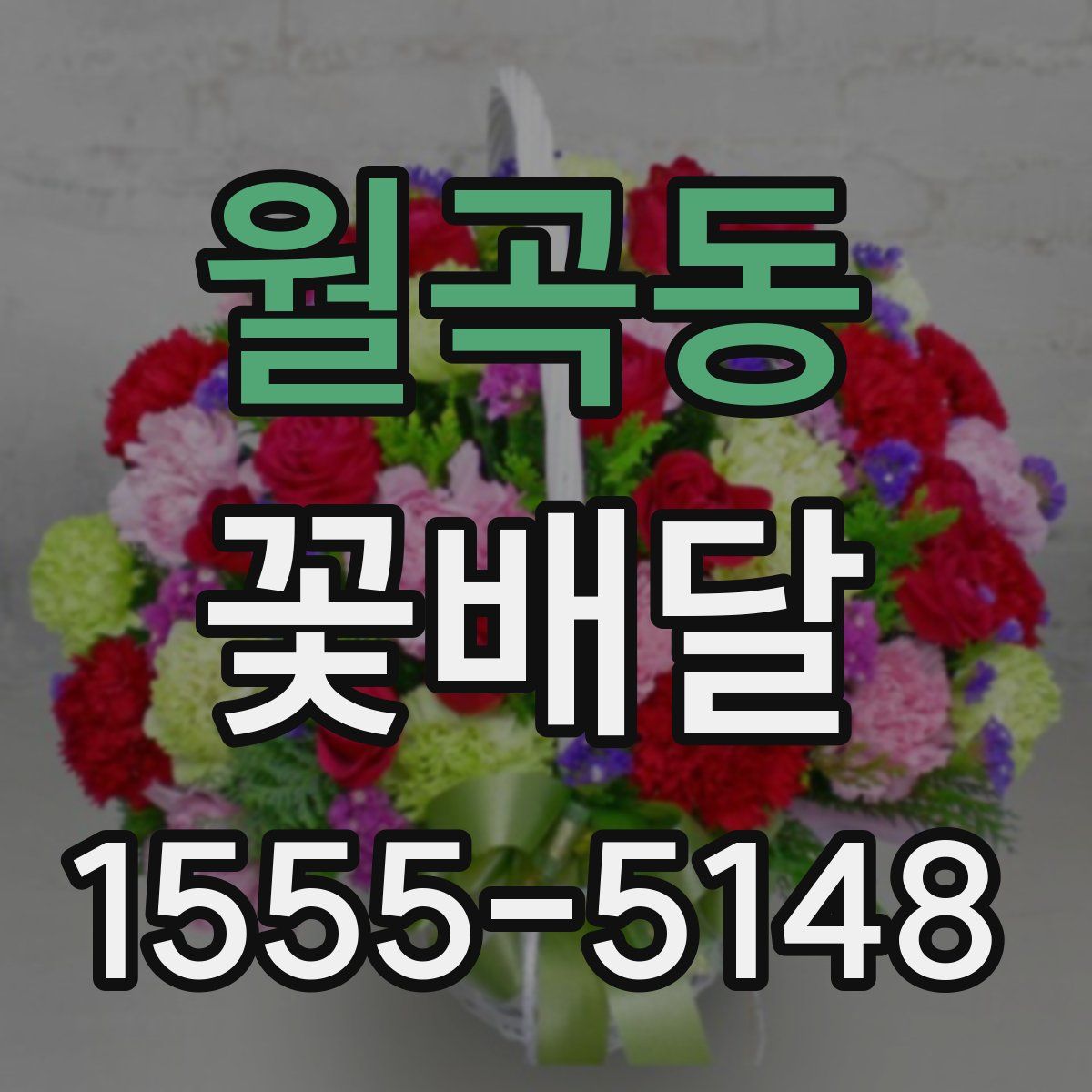 월곡동 꽃배달