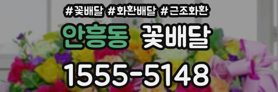 안흥동 꽃배달