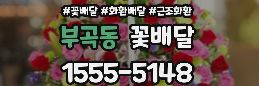 부곡동 꽃배달