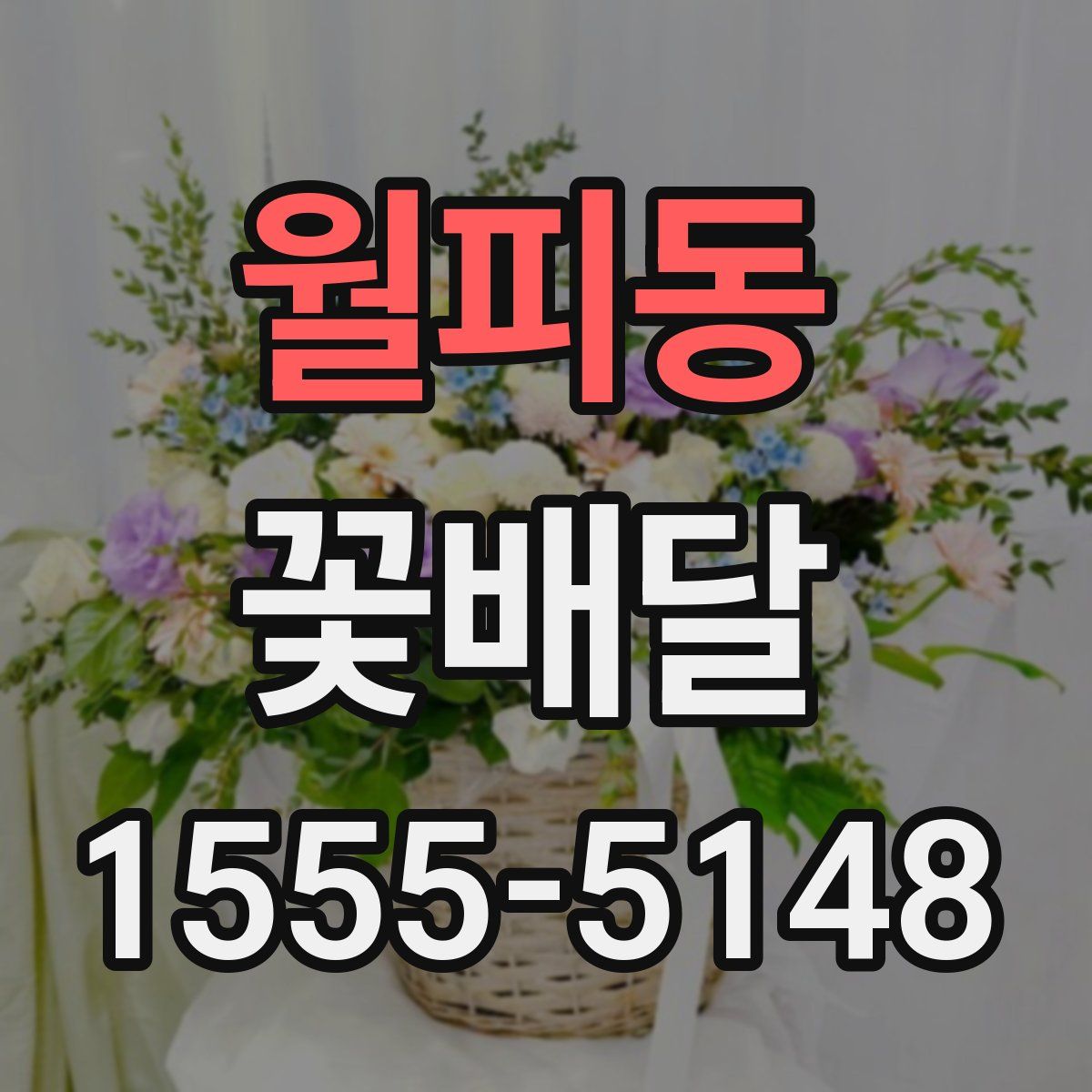 월피동 꽃배달