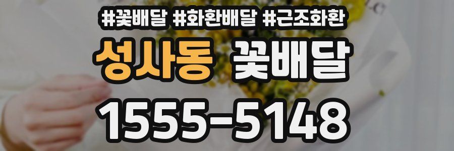 성사동 꽃배달