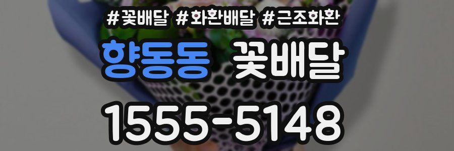 향동동 꽃배달
