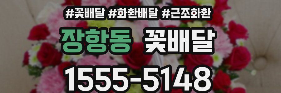 장항동 꽃배달