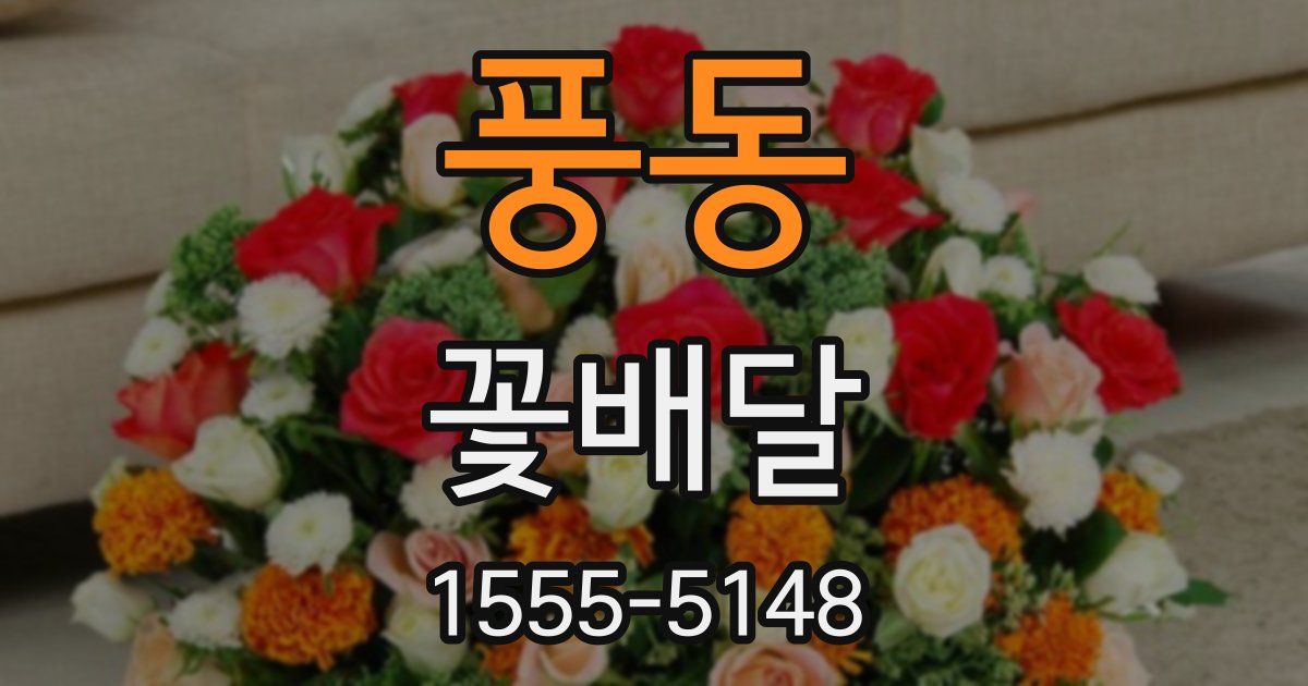 풍동 꽃배달