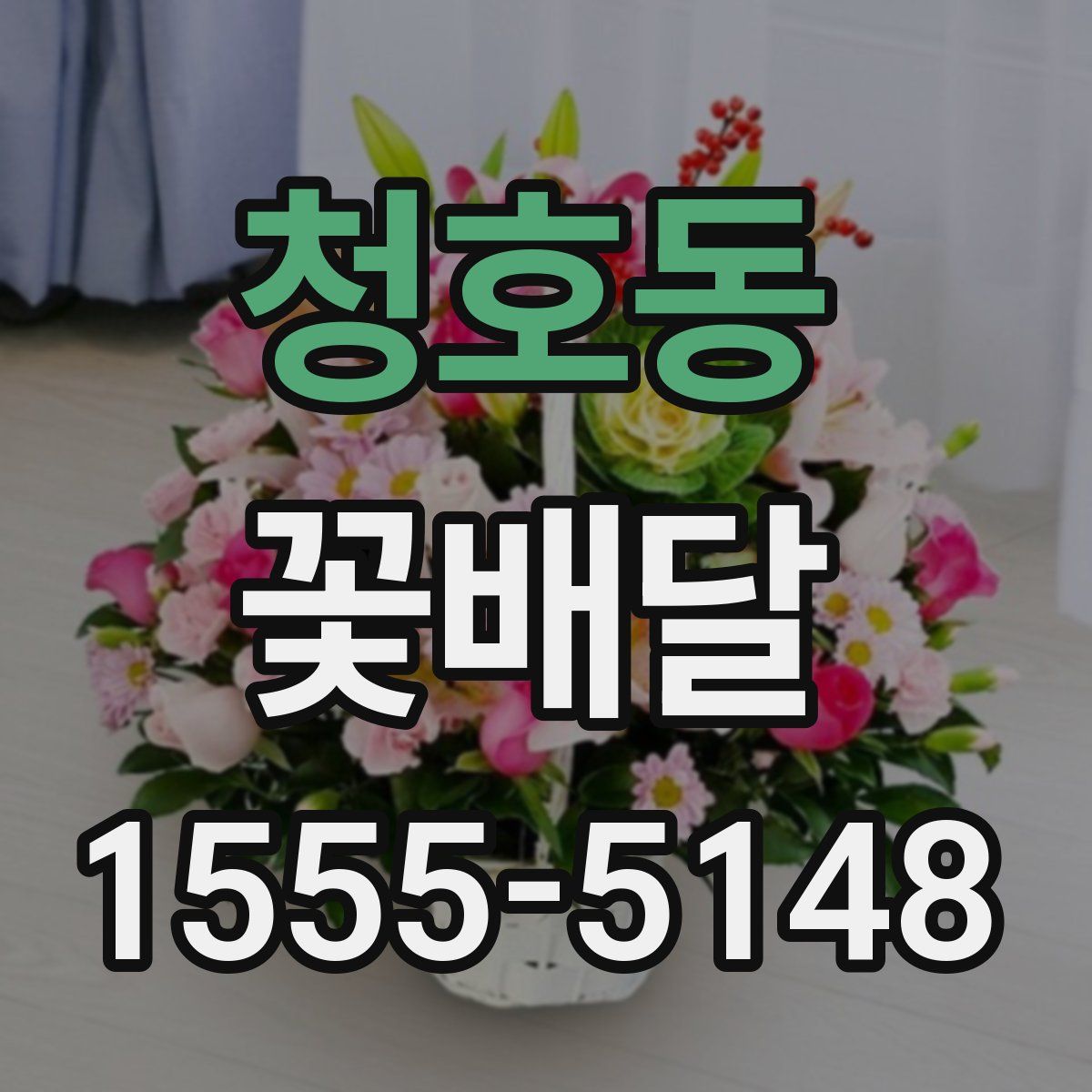 청호동 꽃배달