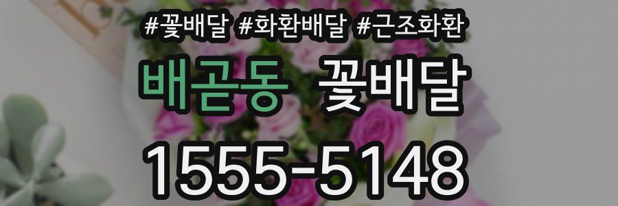 배곧동 꽃배달