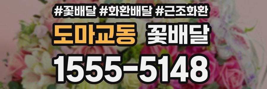 도마교동 꽃배달
