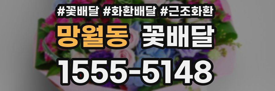 망월동 꽃배달