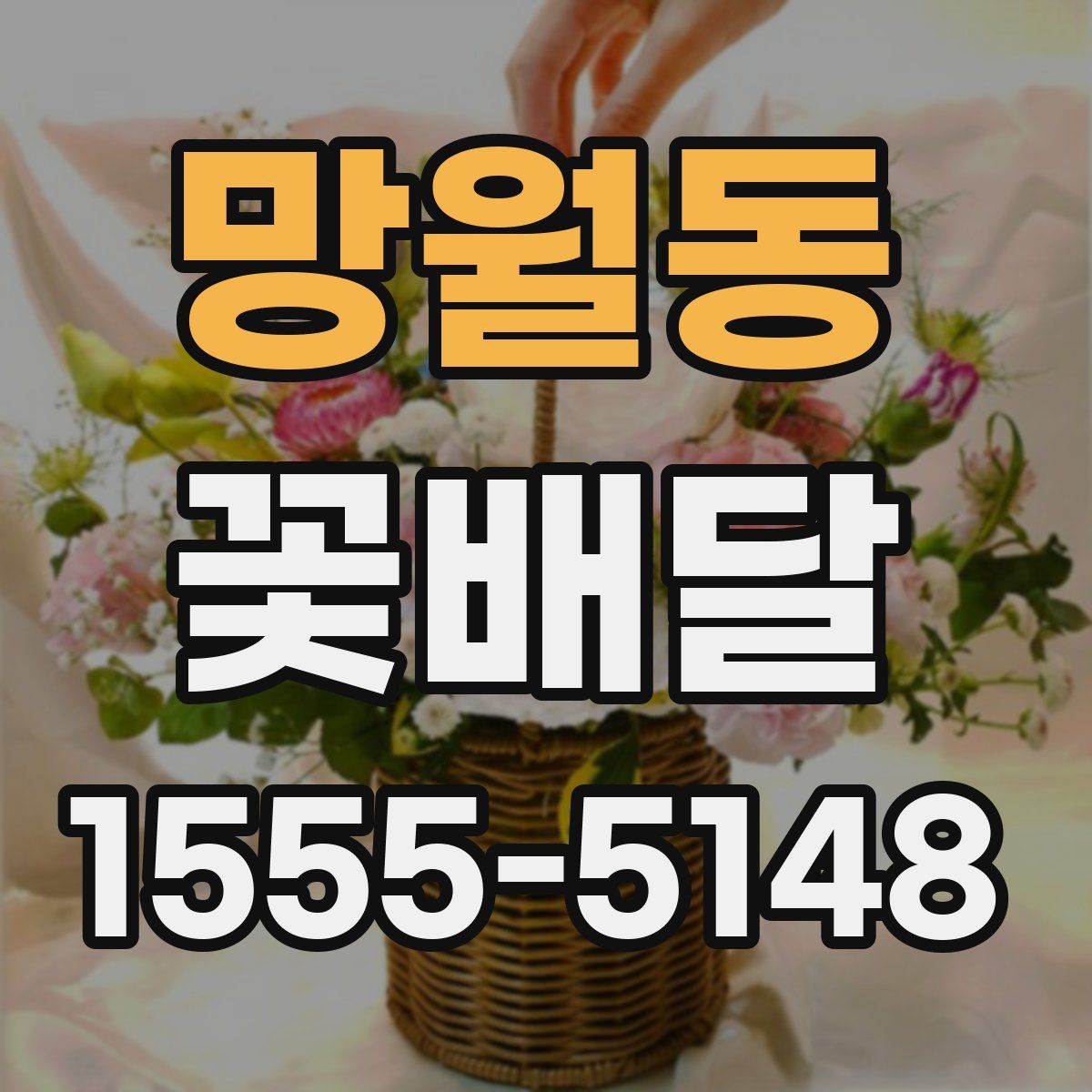 망월동 꽃배달