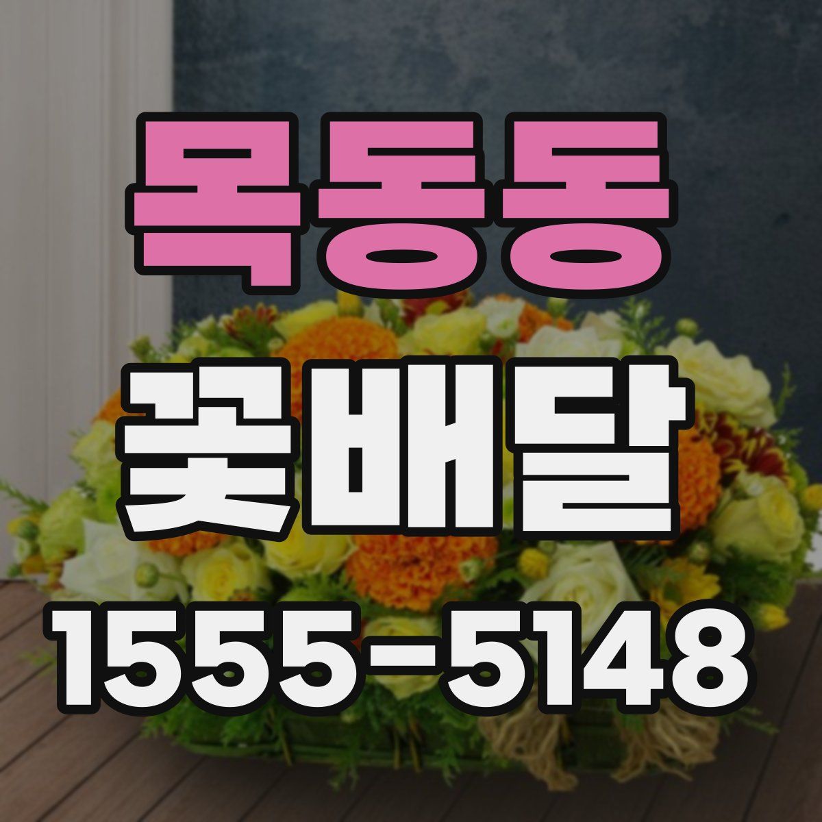 목동동 꽃배달