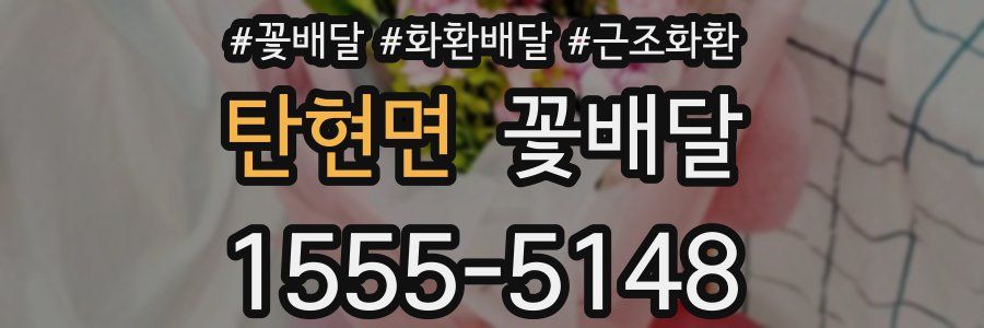탄현면 꽃배달