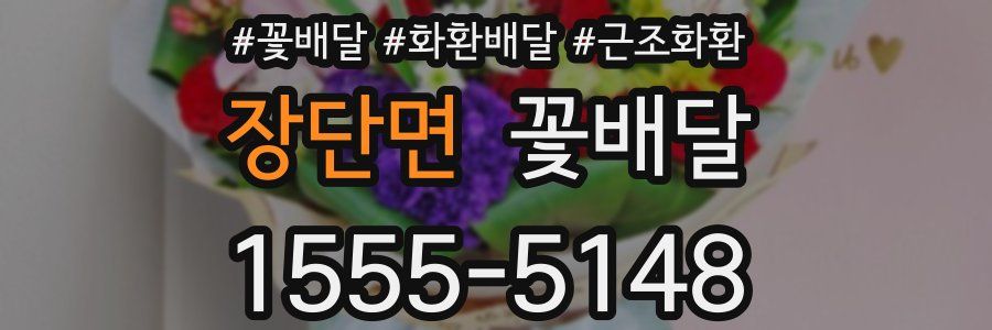 장단면 꽃배달