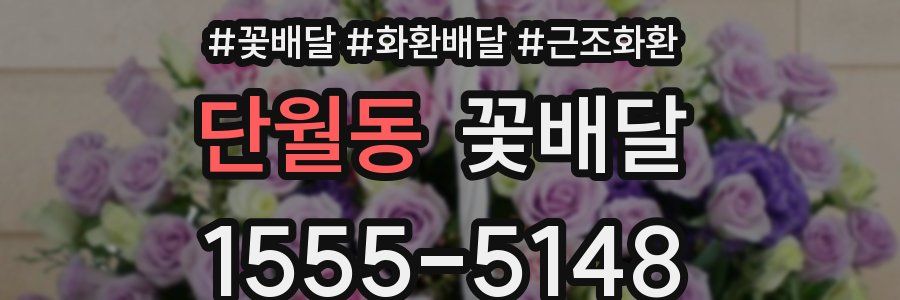단월동 꽃배달