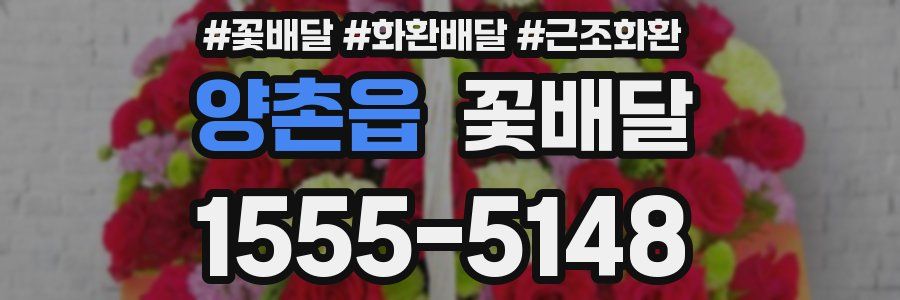 양촌읍 꽃배달