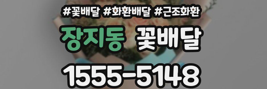 장지동 꽃배달