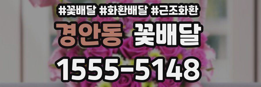 경안동 꽃배달