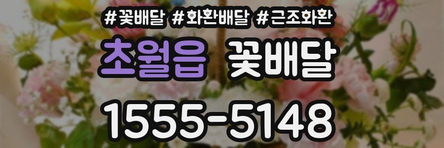 초월읍 꽃배달