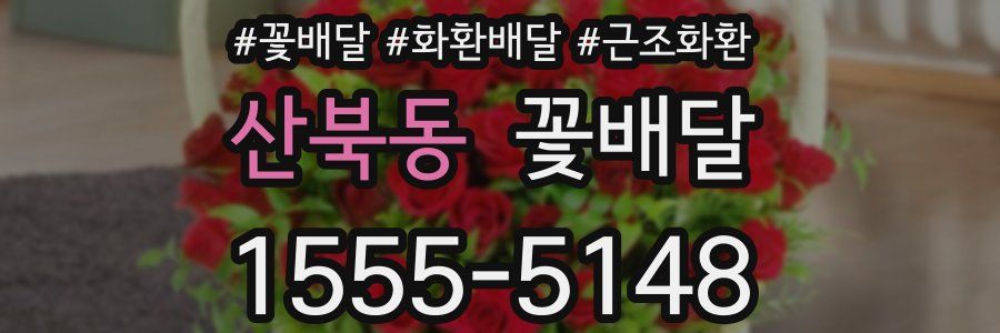 산북동 꽃배달