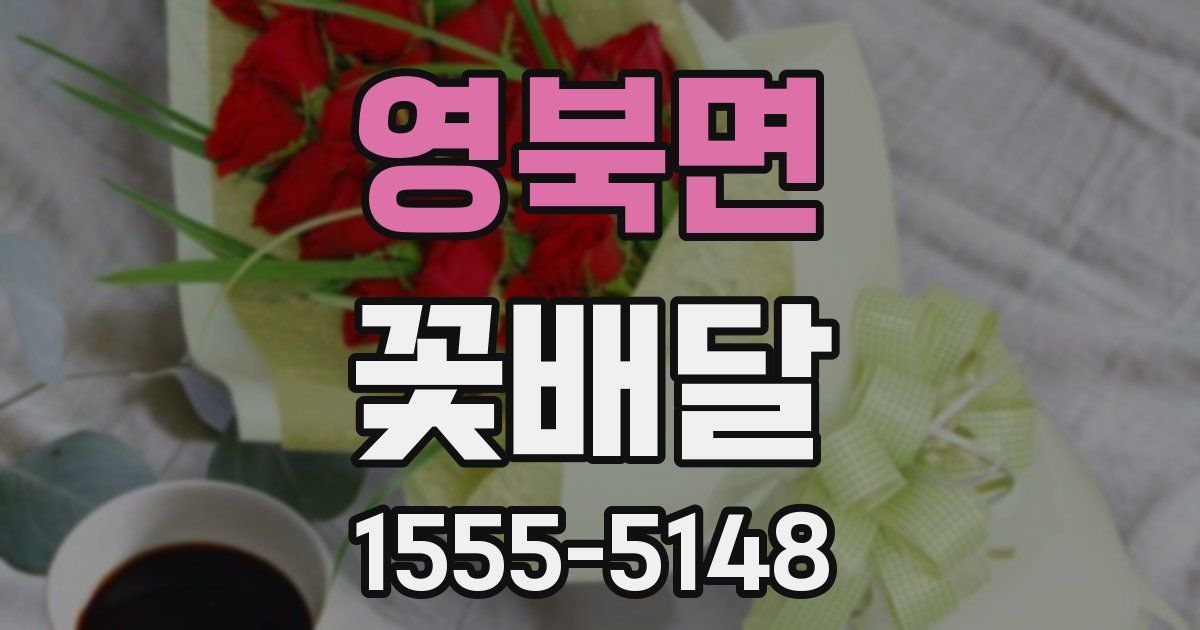 영북면 꽃배달