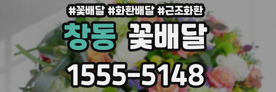 창동 꽃배달