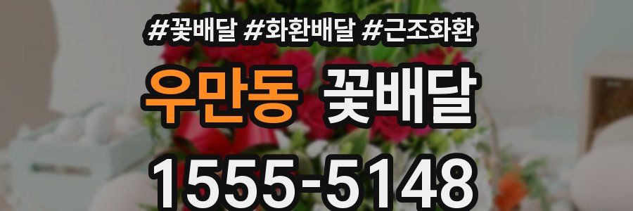 우만동 꽃배달