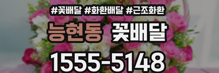능현동 꽃배달