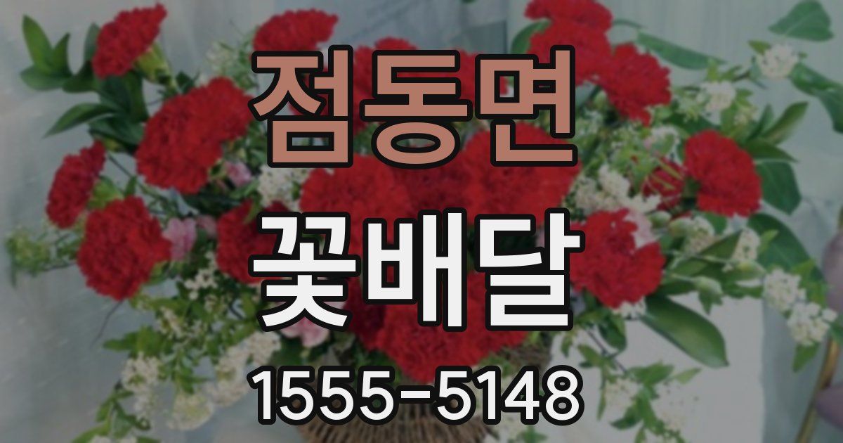 점동면 꽃배달