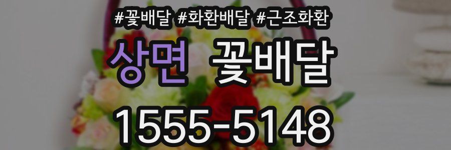 상면 꽃배달