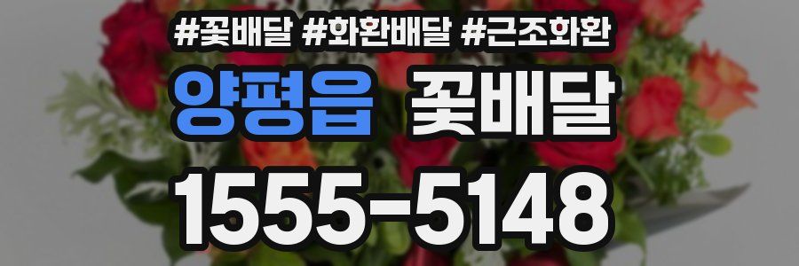 양평읍 꽃배달